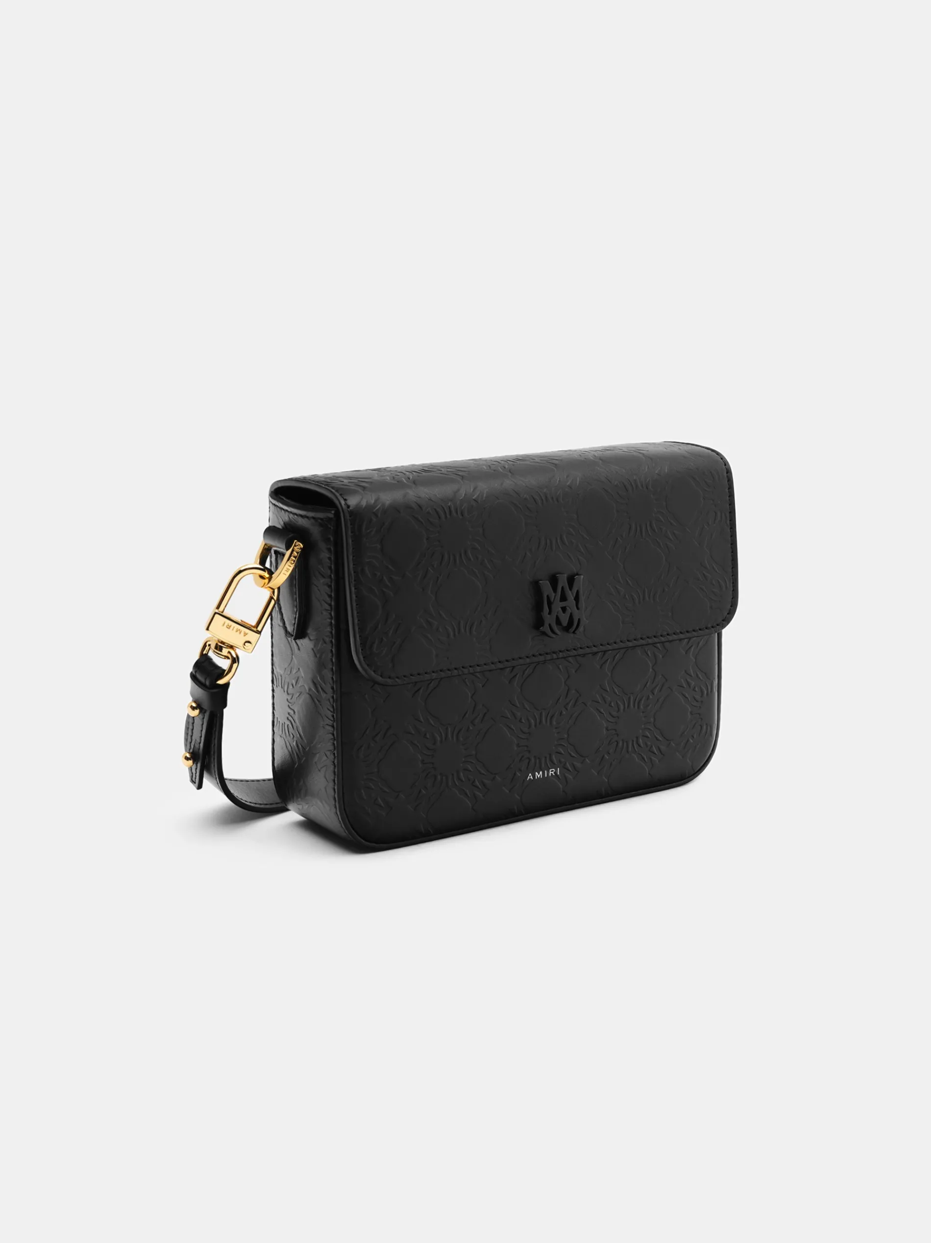 AMIRI Crossbody|Bags<MA QUAD LEATHER CROSSBODY BLACK