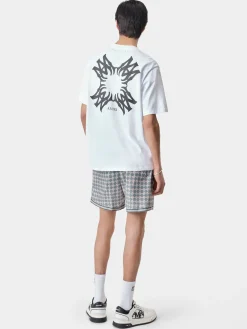 AMIRI Shorts & Sweatpants|Swimwear<MA QUAD SWIM TRUNK DUSTY BLUE