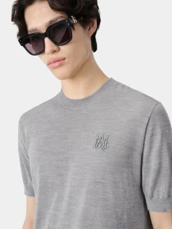 AMIRI Knitwear<MA TEE Grey