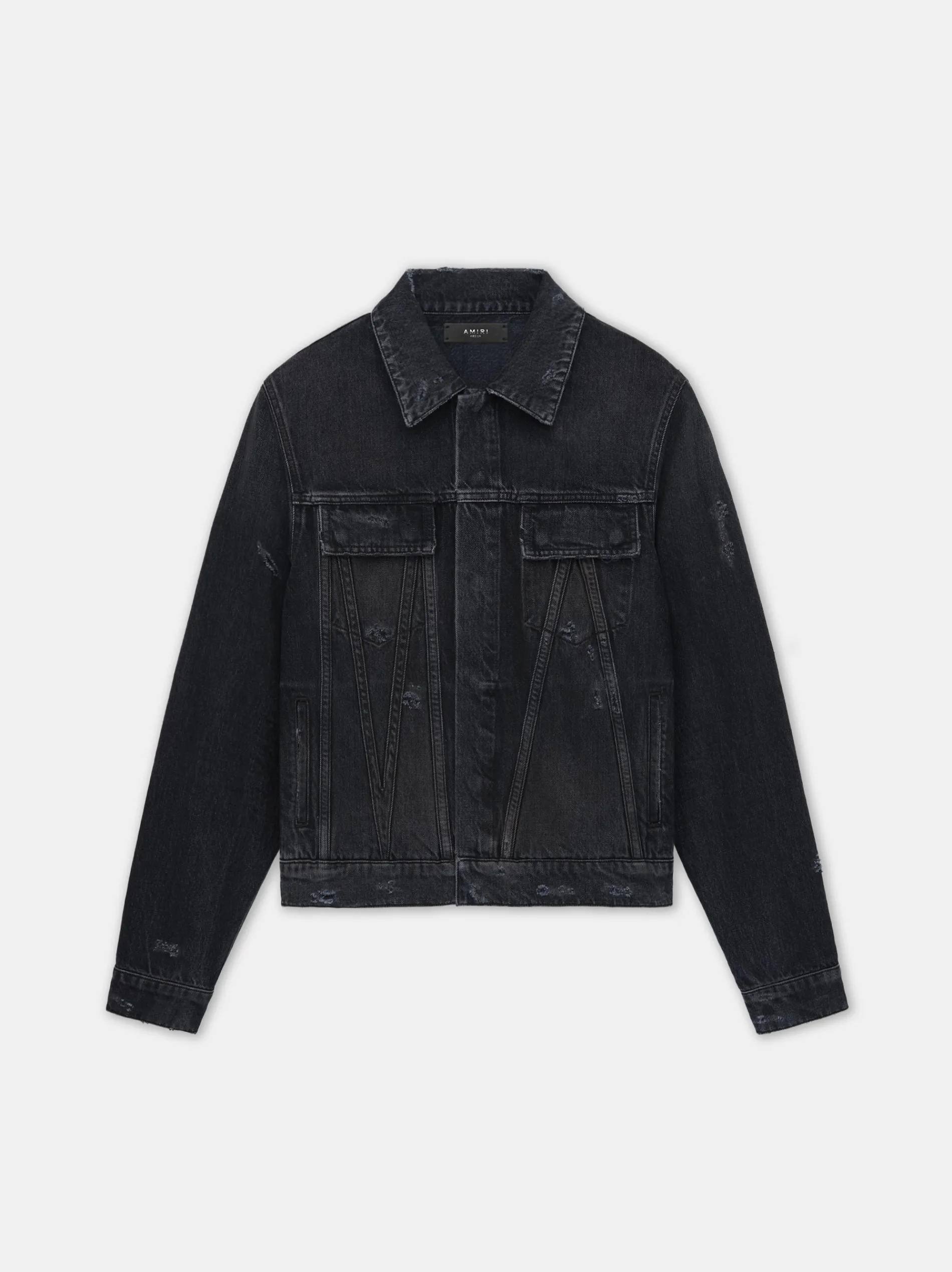 AMIRI Denim<MA TRUCKER JACKET Vintage Black