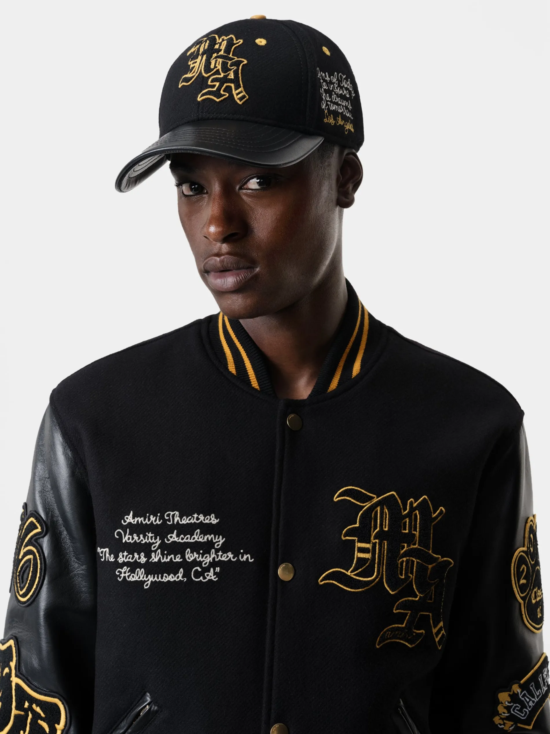 AMIRI Hats|Hats<MA VARSITY HAT BLACK