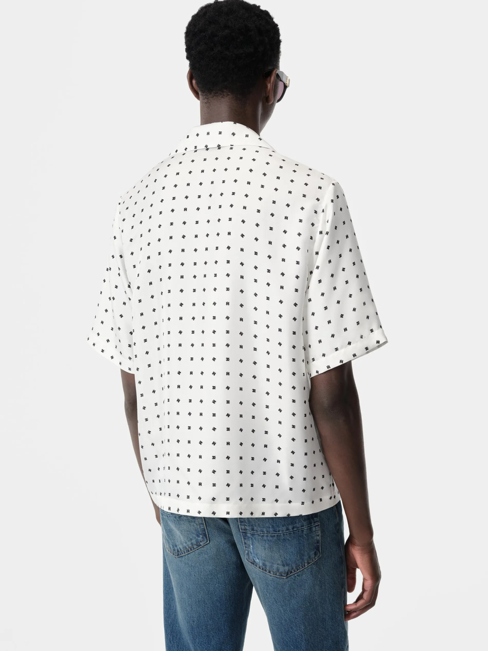 AMIRI Shirts<MIX AND MATCH MA SHIRT White