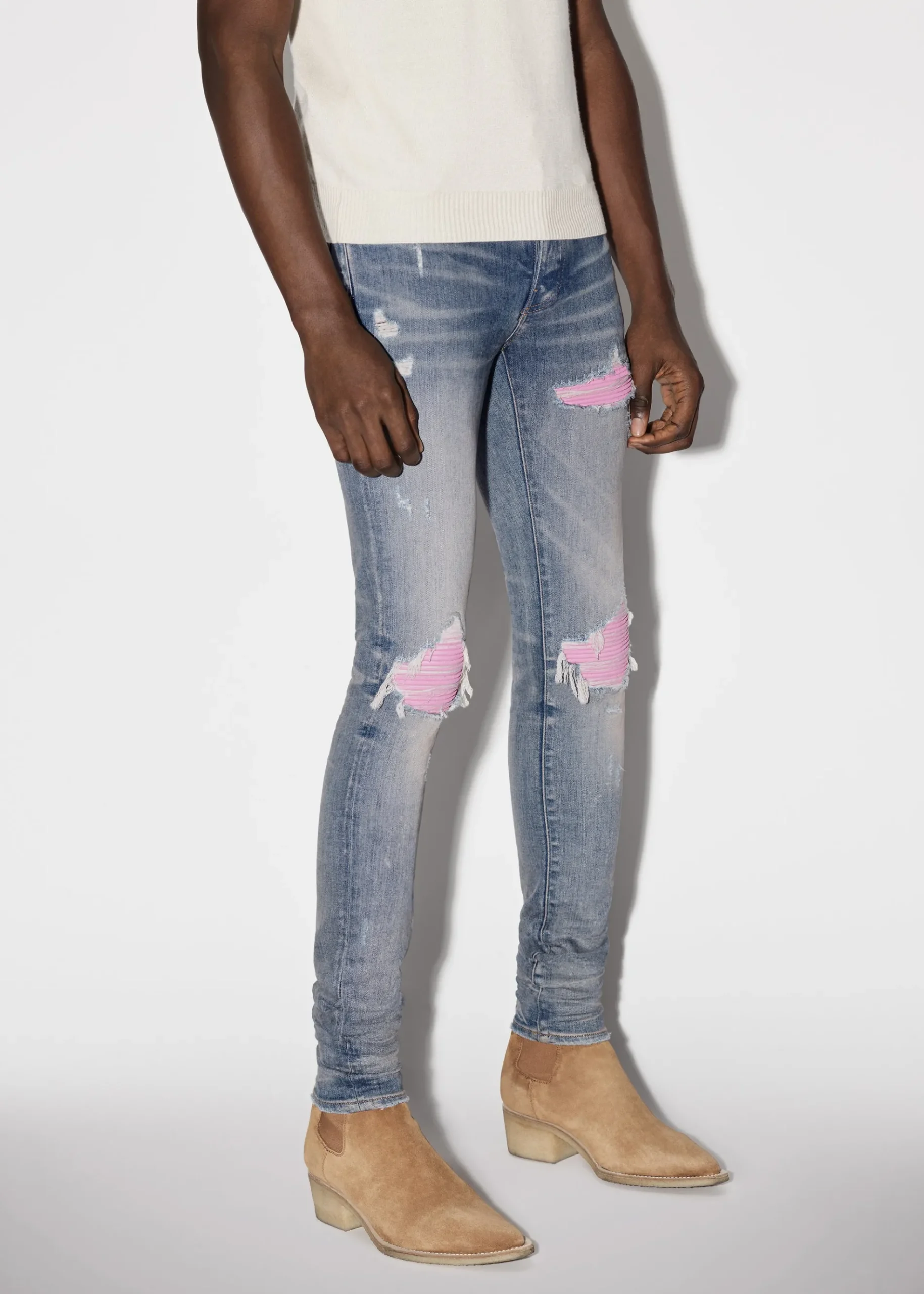 AMIRI Denim<MX1 JEAN CLAY INDIGO