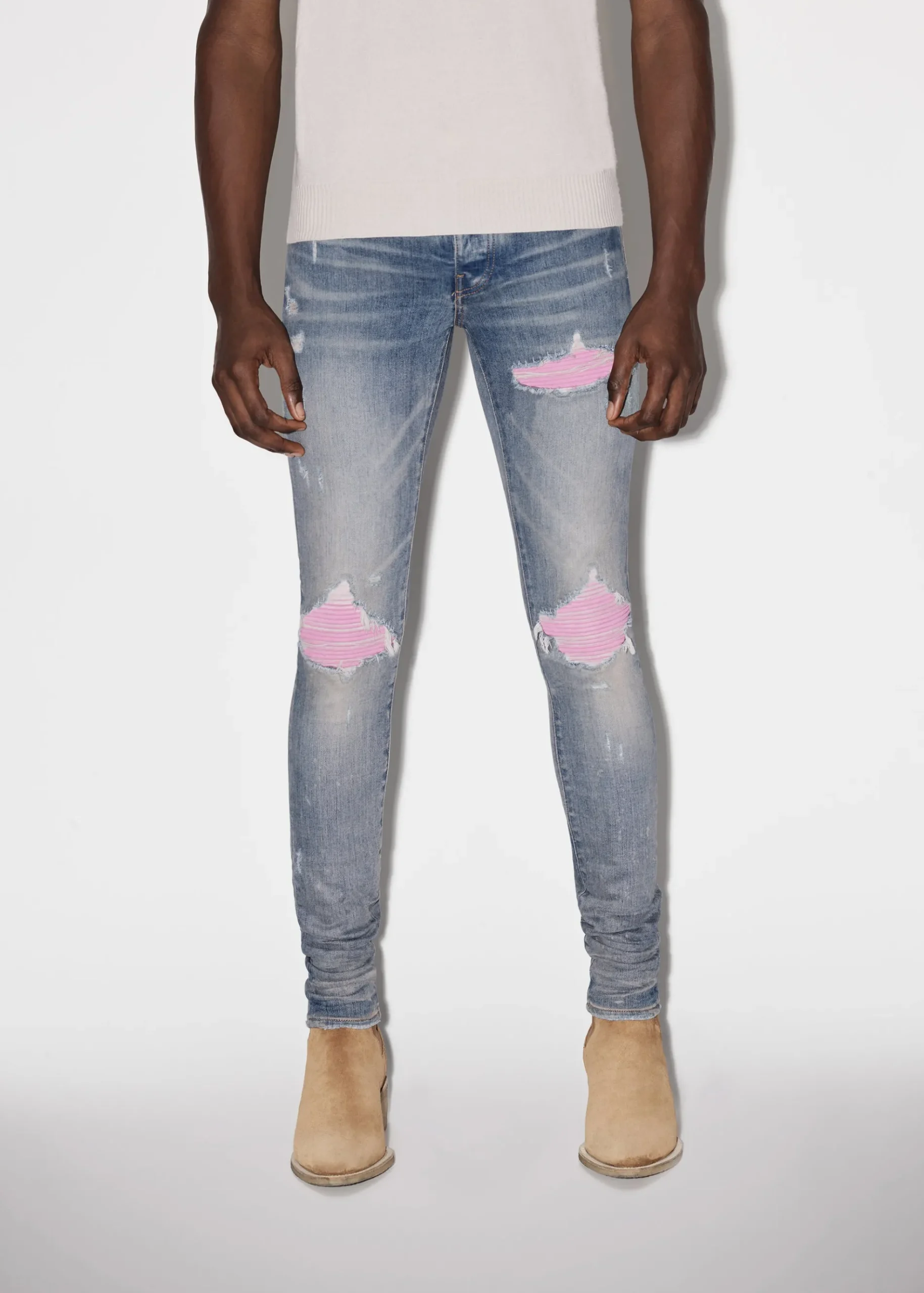 AMIRI Denim<MX1 JEAN CLAY INDIGO