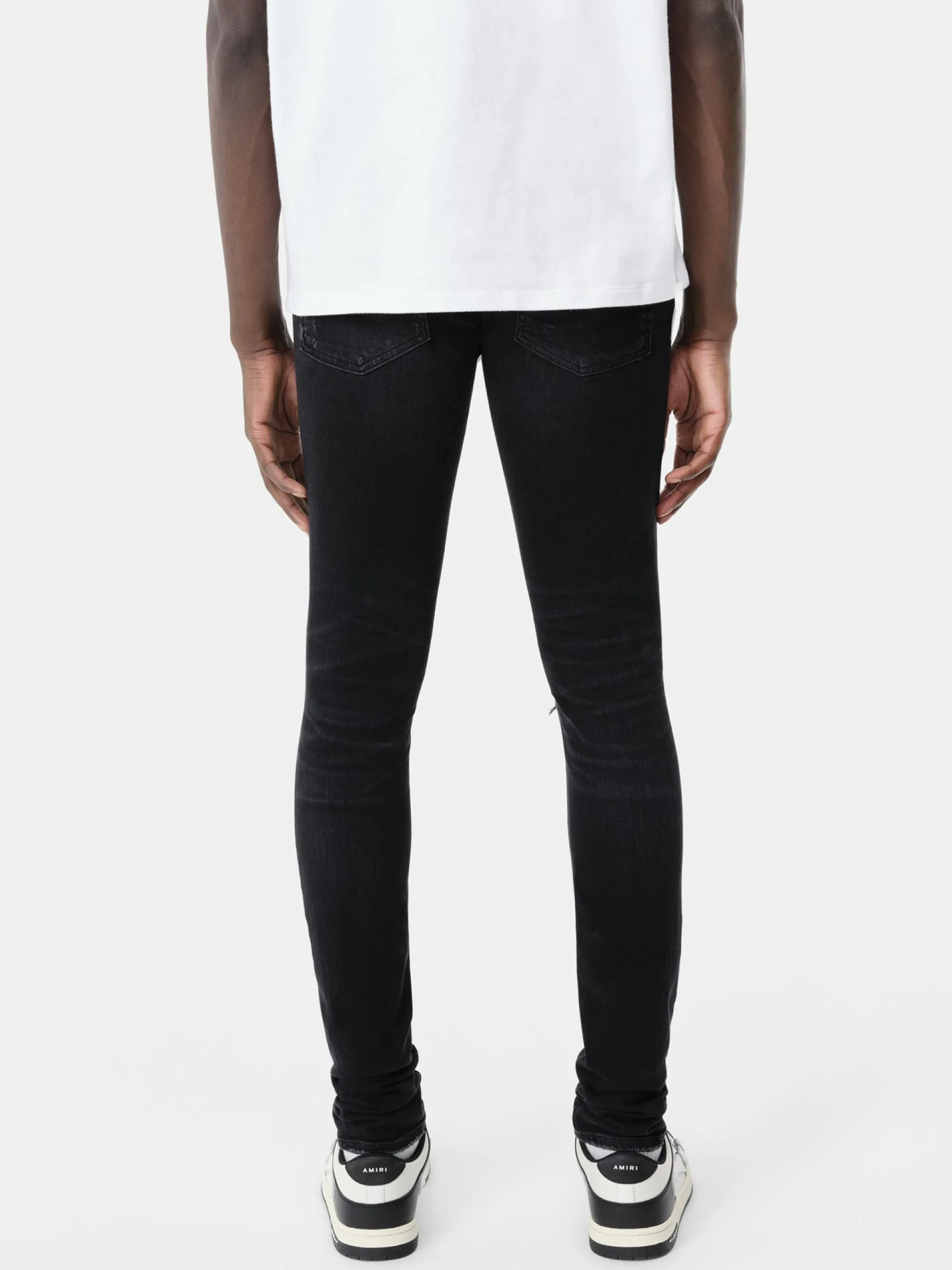 AMIRI Denim<MX1 SUEDE JEAN Vintage Black