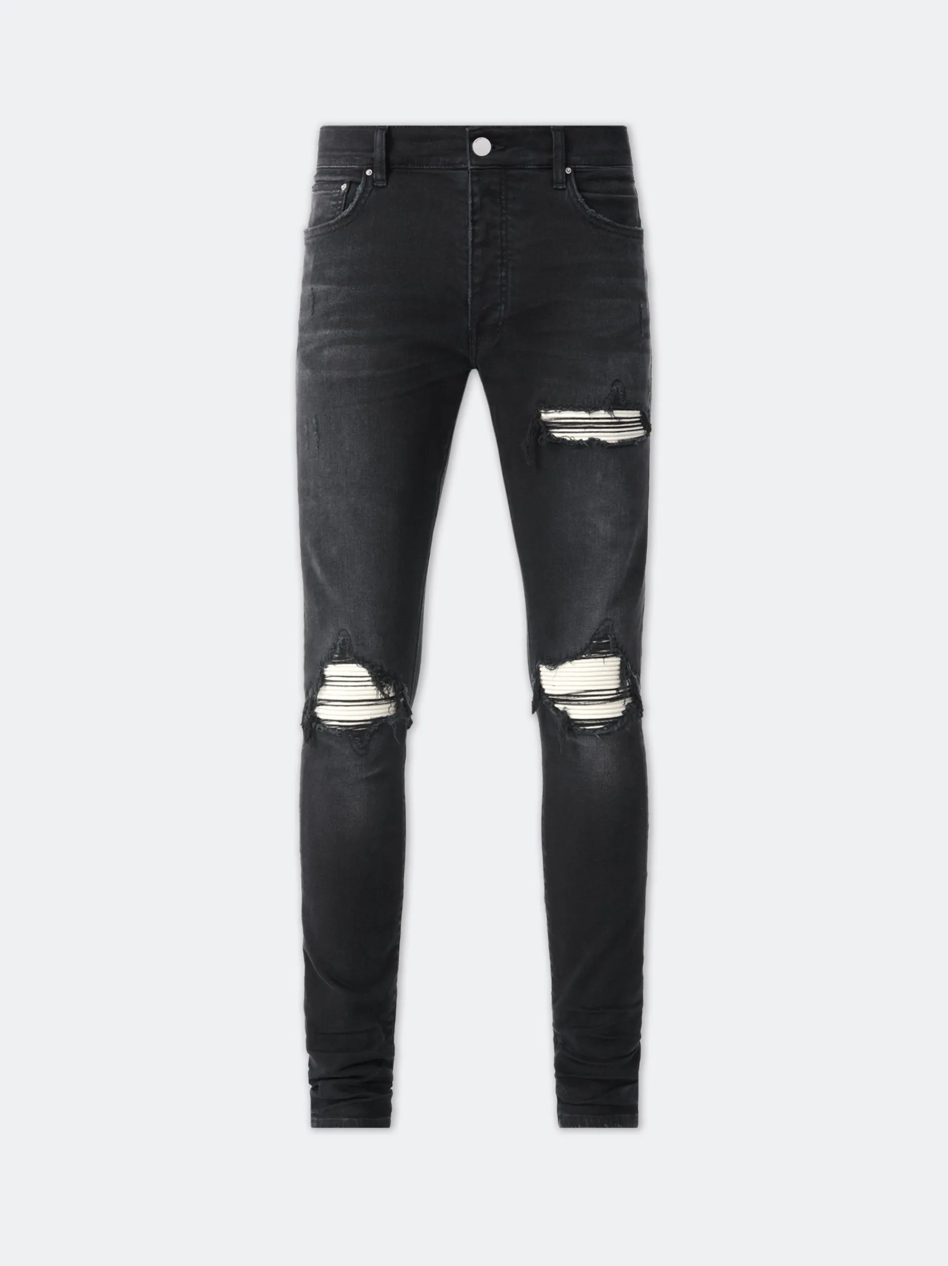 AMIRI Denim<MX1 ULTRASUEDE Vintage Black