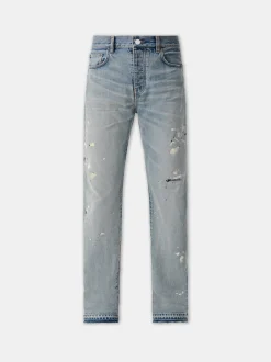 AMIRI Denim<PAINTER STRAIGHT JEAN Antique Indigo