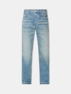 AMIRI Denim<RELEASED HEM STRAIGHT JEAN Crafted Indigo