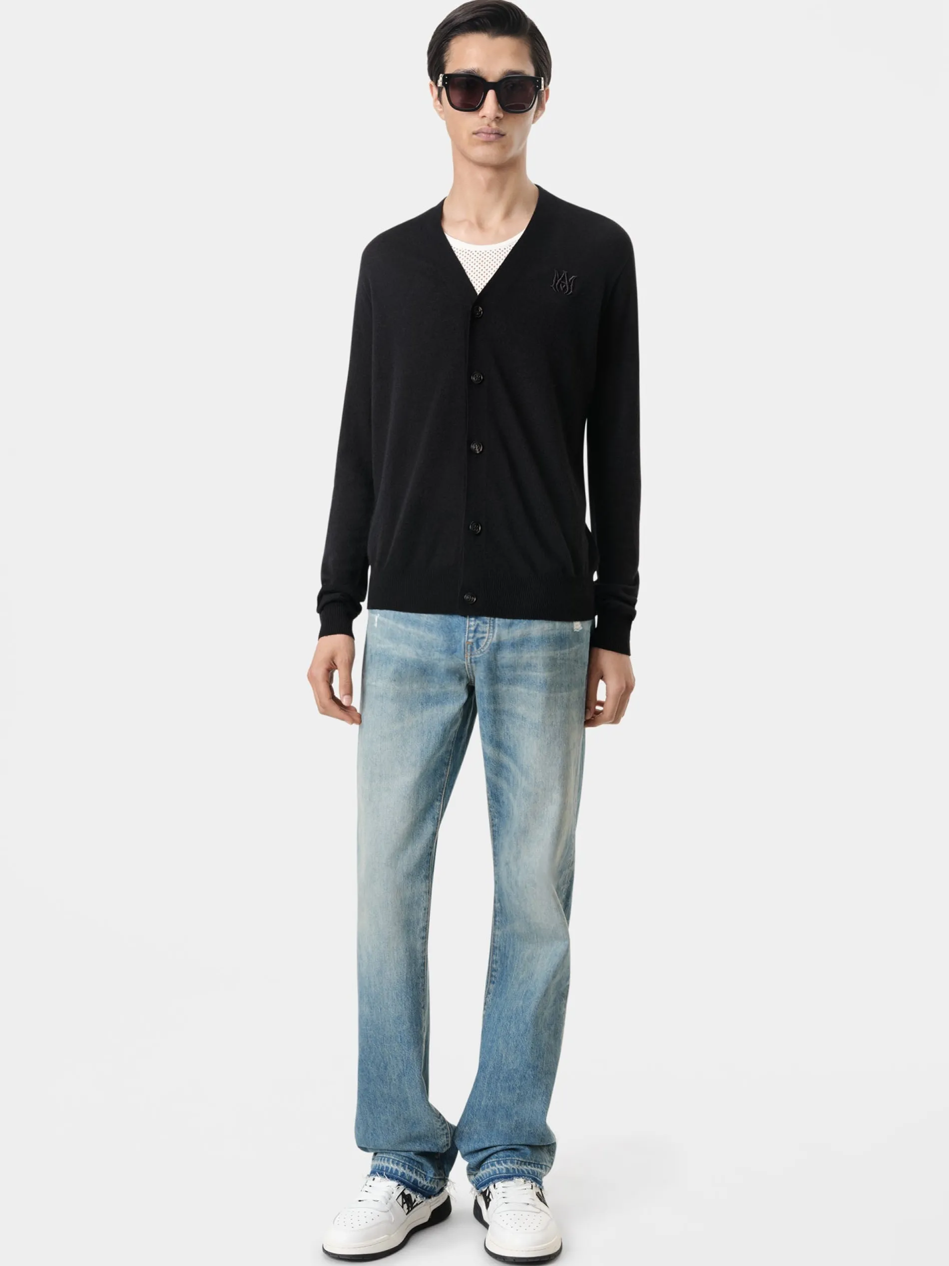 AMIRI Denim<RELEASED HEM STRAIGHT JEAN Crafted Indigo