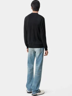 AMIRI Denim<RELEASED HEM STRAIGHT JEAN Crafted Indigo