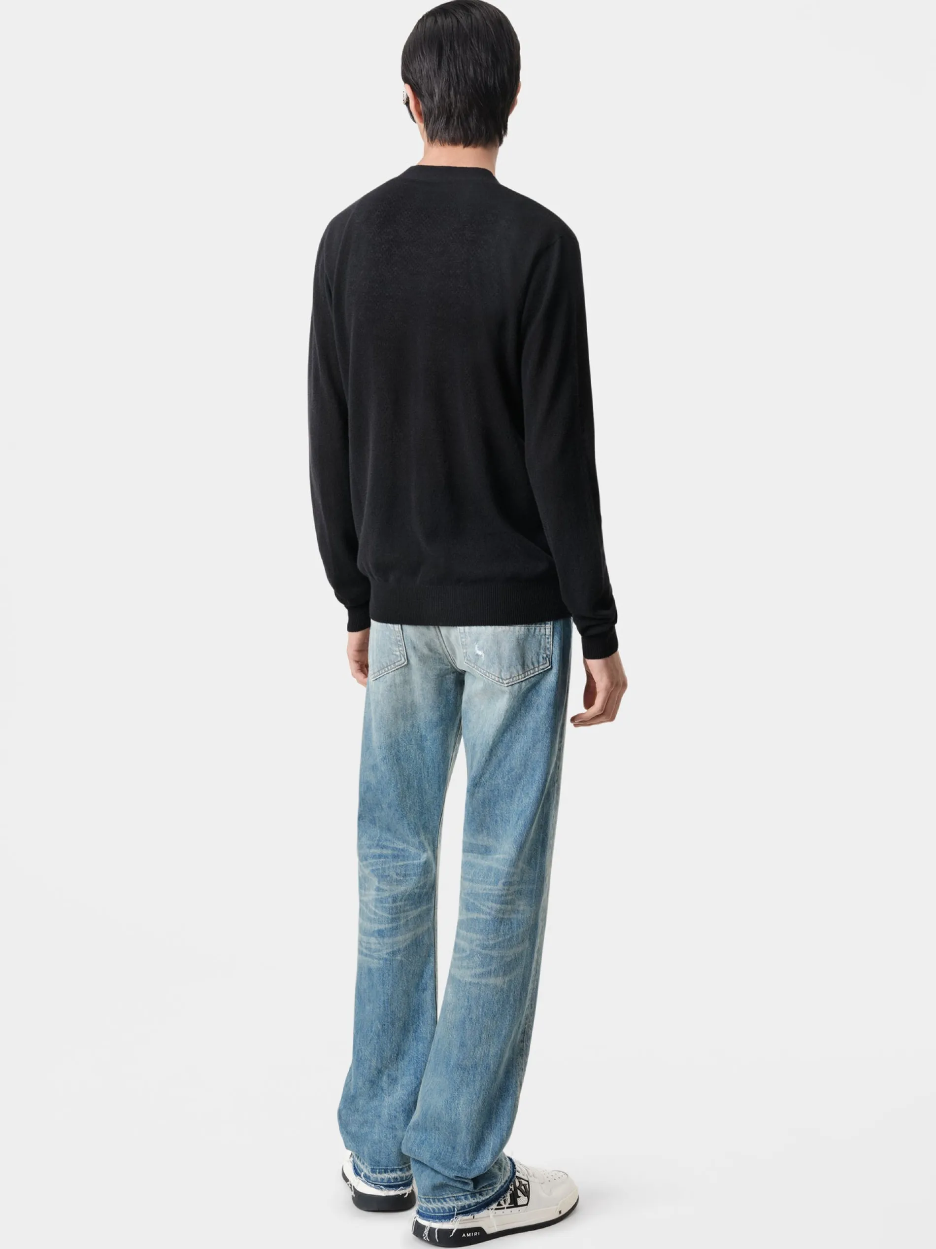 AMIRI Denim<RELEASED HEM STRAIGHT JEAN Crafted Indigo