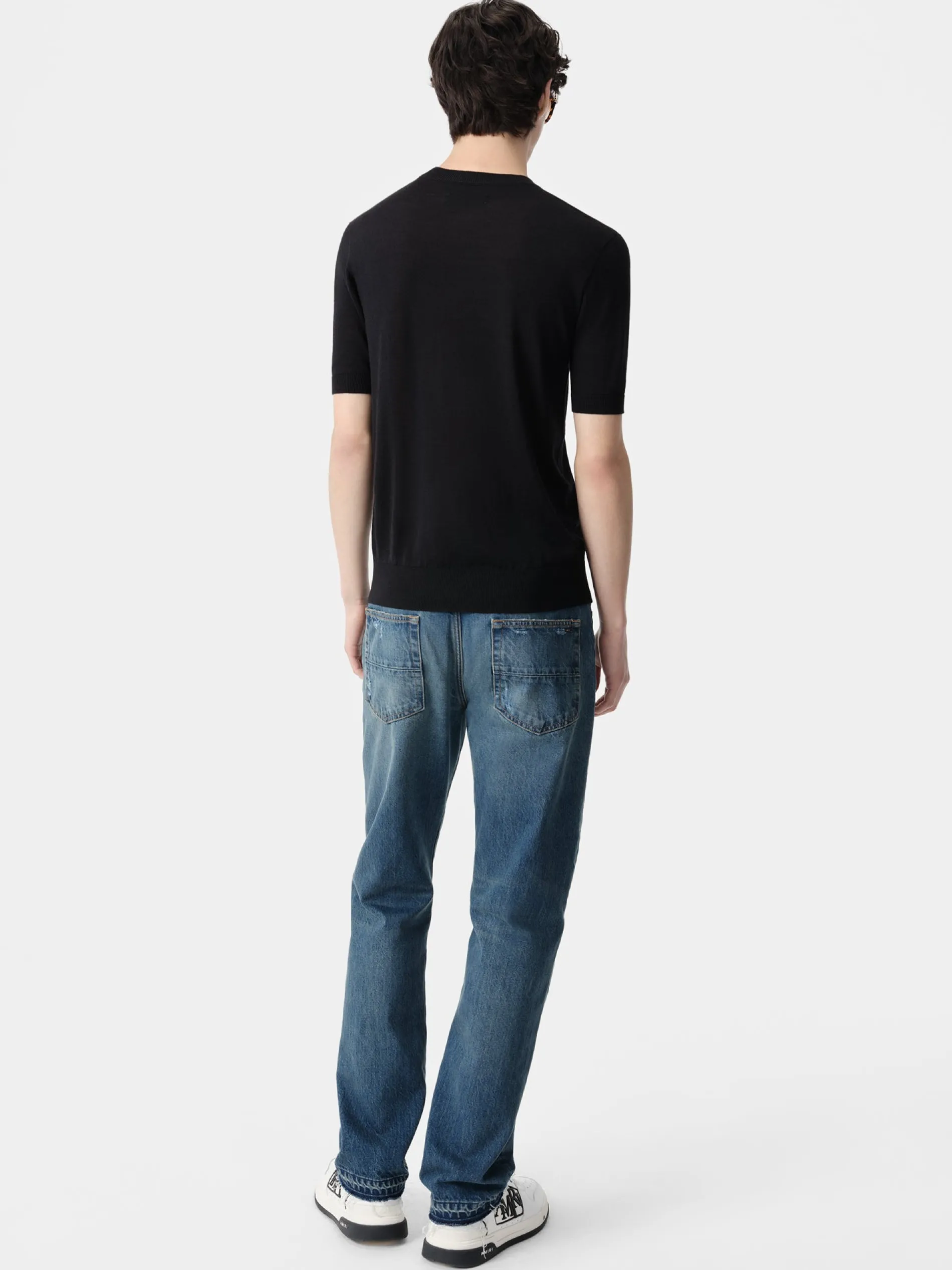 AMIRI Denim<RELEASED HEM STRAIGHT JEAN Dark Indigo