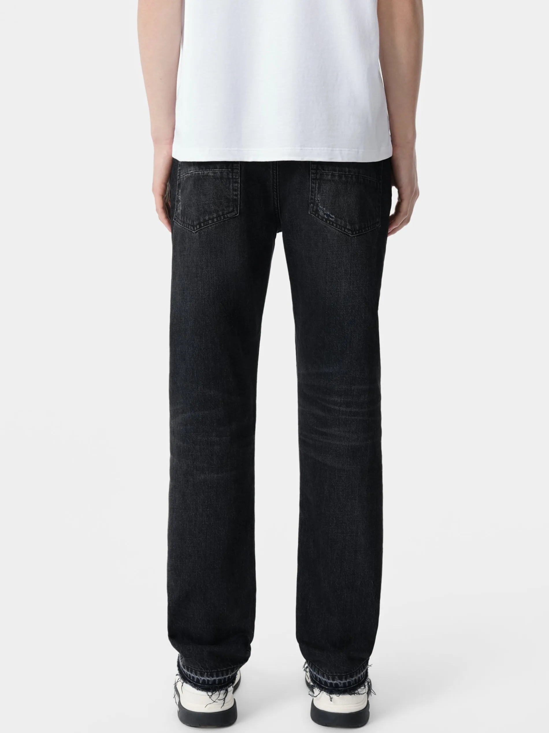AMIRI Denim<RELEASED HEM STRAIGHT JEAN Vintage Black