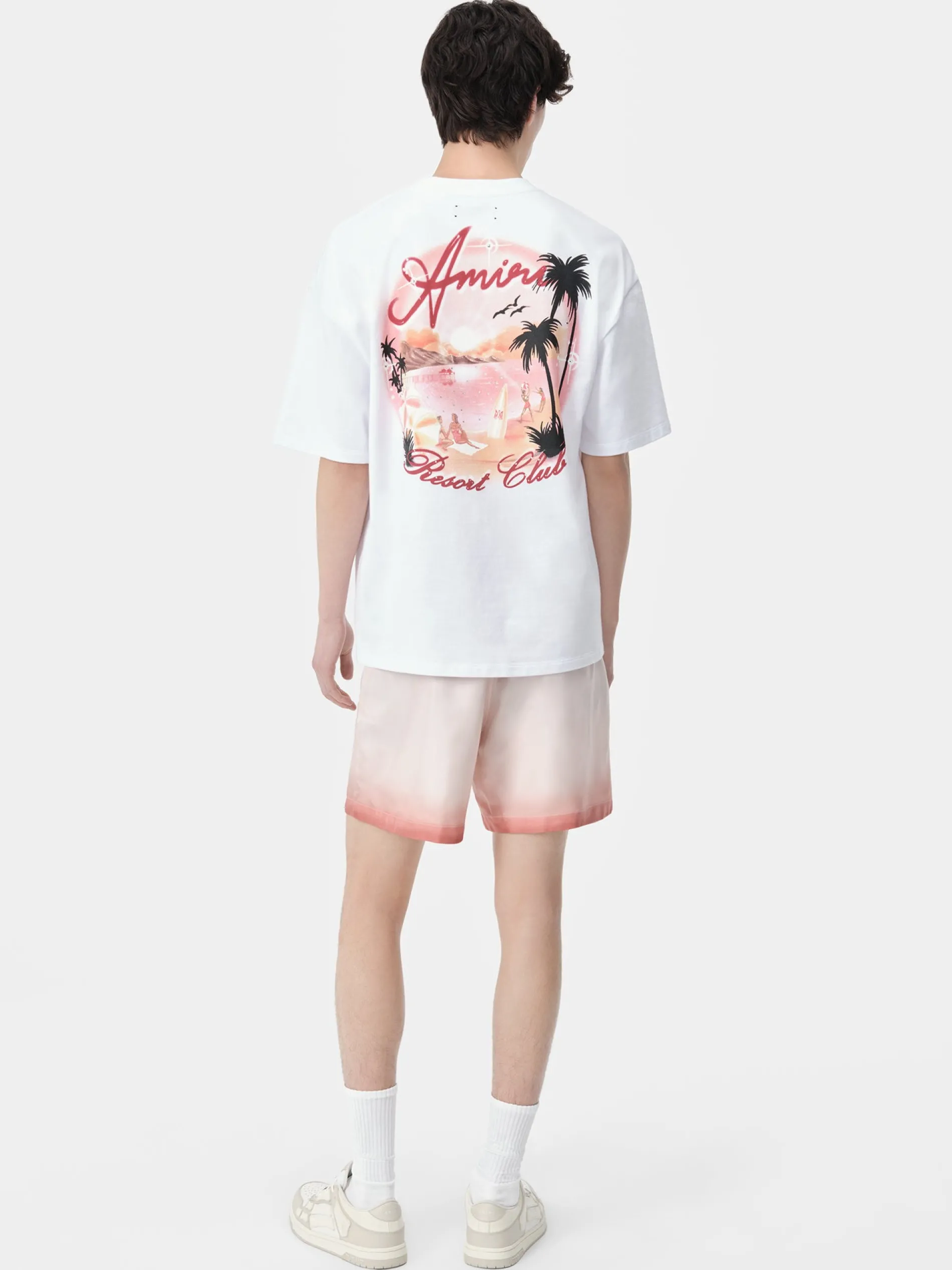 AMIRI Shorts & Sweatpants<RESORT CLUB SHORT Rosewater