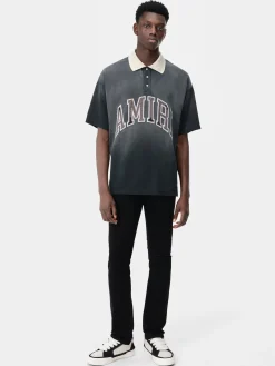 AMIRI Denim<SLASH SLIM JEAN BLACK OD