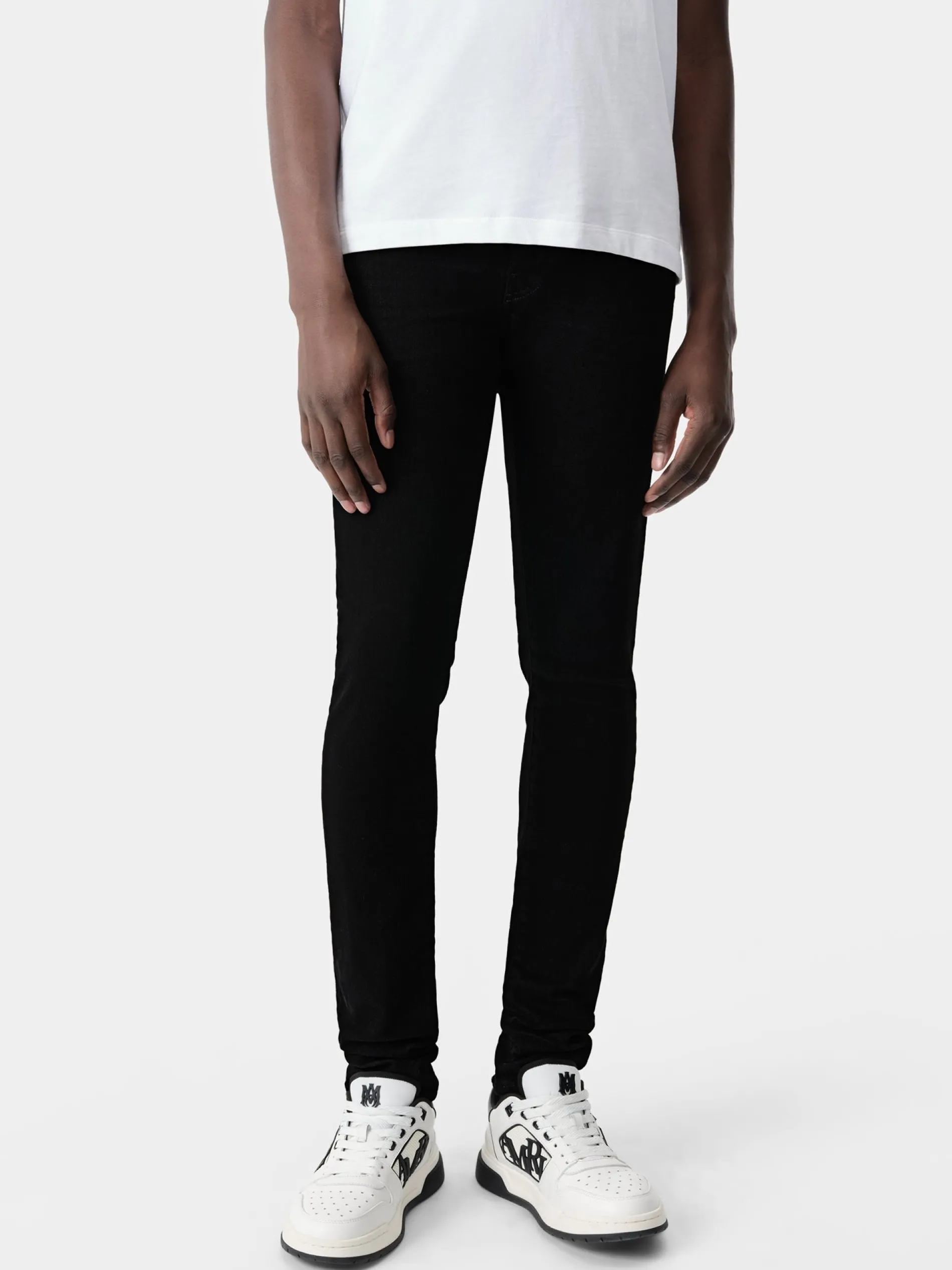 AMIRI Denim<Stack Jean BLACK OD