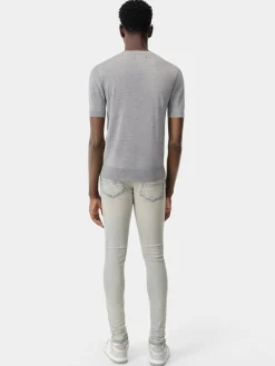AMIRI Denim<Stack Jean Antique Indigo