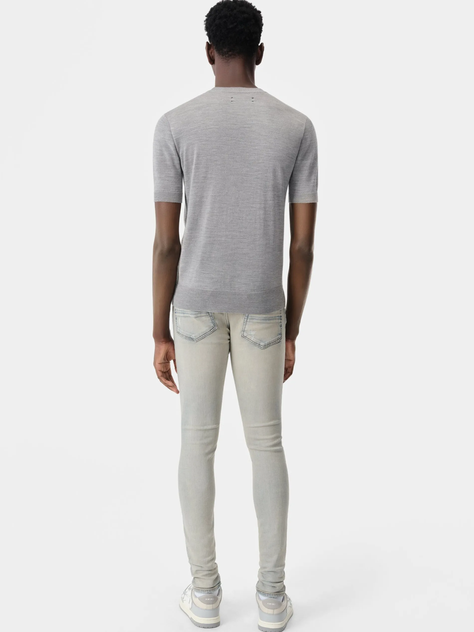 AMIRI Denim<Stack Jean Antique Indigo