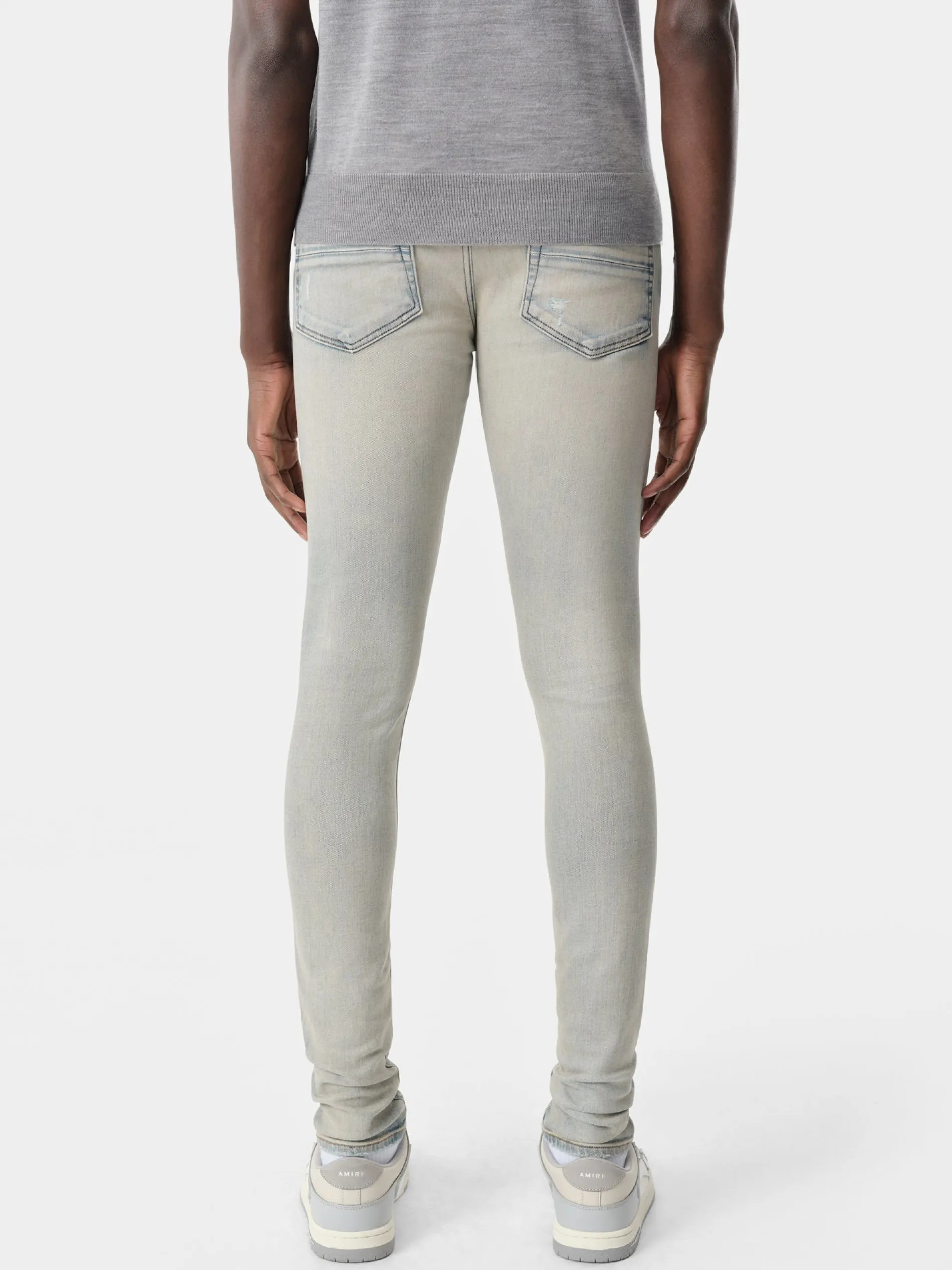 AMIRI Denim<Stack Jean Antique Indigo