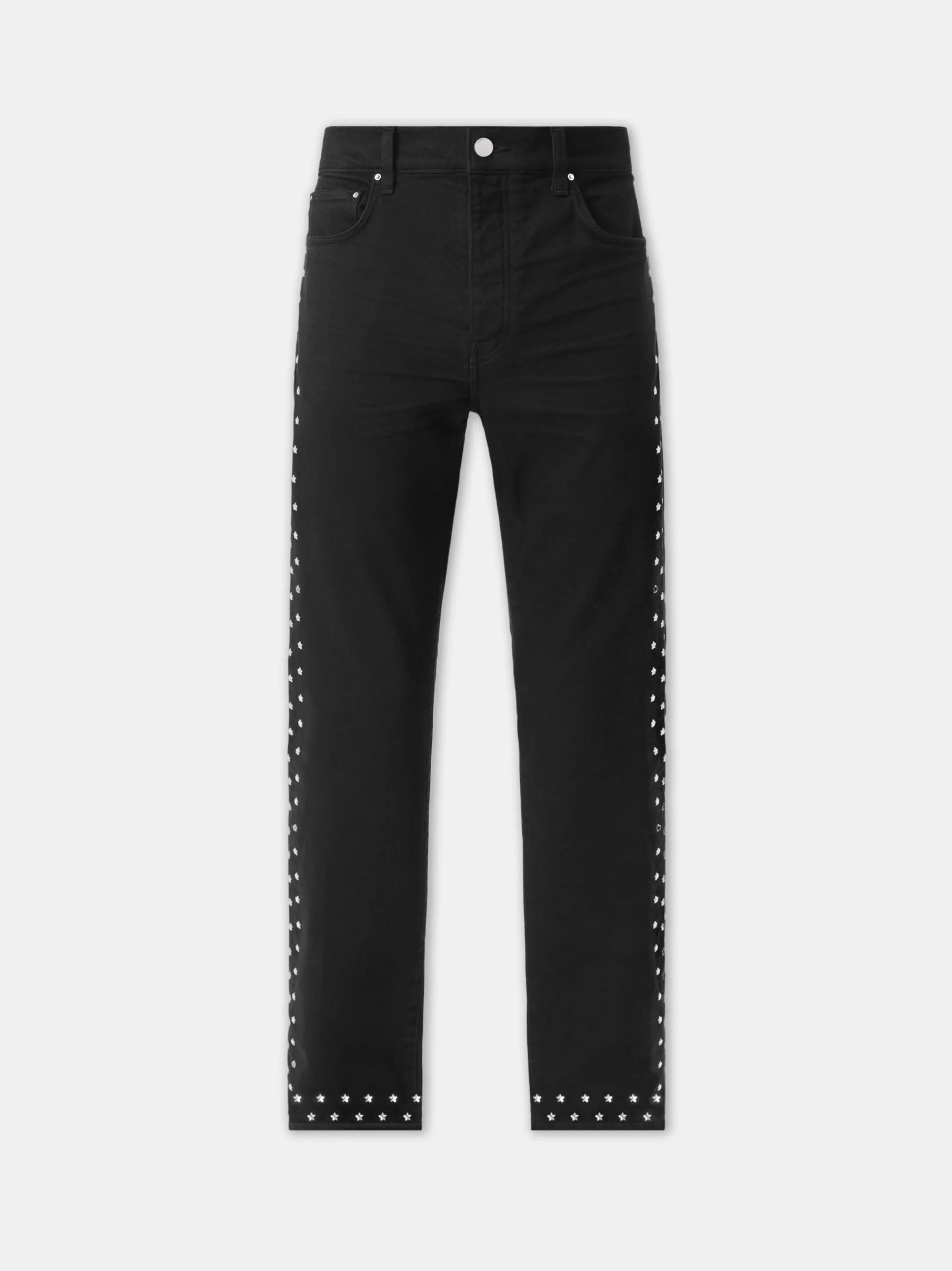 AMIRI Denim<STAR CRYSTAL SLIM JEAN BLACK OD