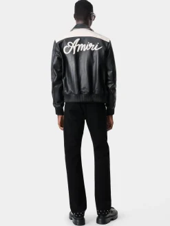 AMIRI Denim<STAR CRYSTAL SLIM JEAN BLACK OD