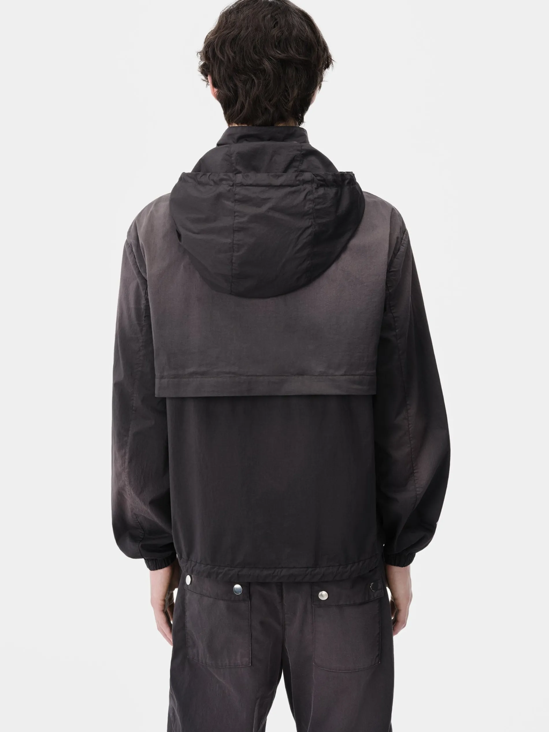 AMIRI Outerwear<SUNFADED MA WINDBREAKER BLACK