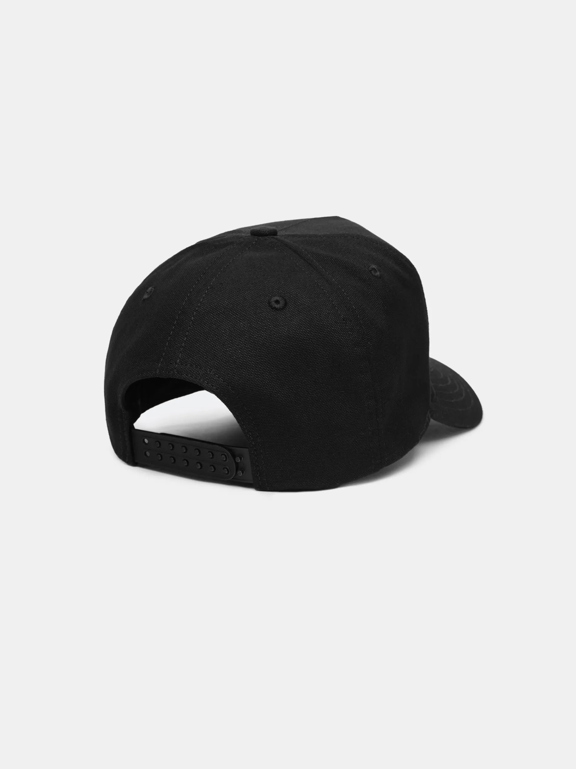 AMIRI Hats|Hats<THREE STAR STAGGERED FULL CANVAS HAT Black White