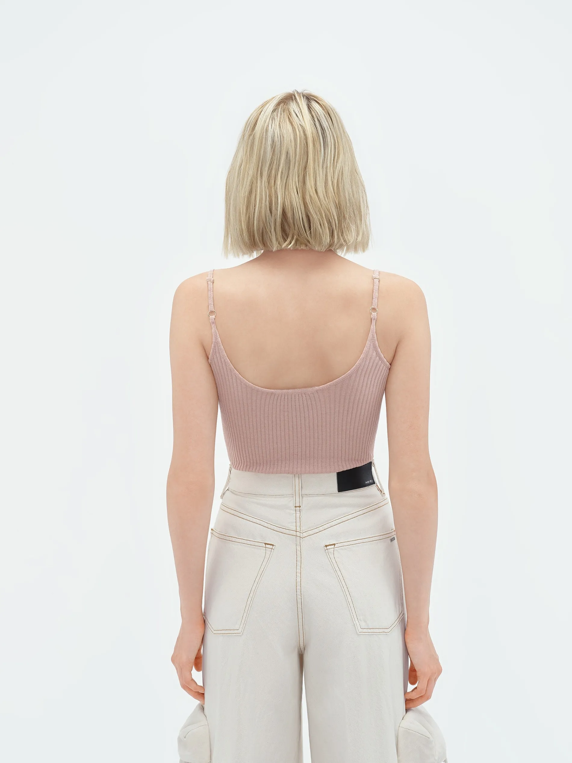 AMIRI Knitwear<VERTICAL TANK TOP Cork