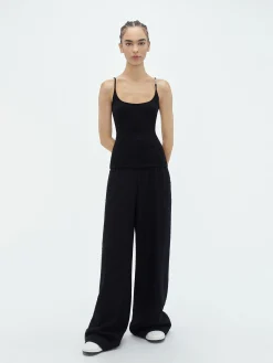 AMIRI Knitwear<VERTICAL TANK TOP BLACK