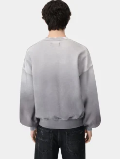 AMIRI Sweatshirts|Tees<VINTAGE WAVE OVERSIZED CREW BLACK