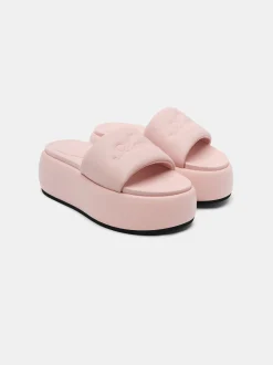 AMIRI Sandals|Sandals<WOMEN'S SCRIPT PLATFORM SANDAL Pink