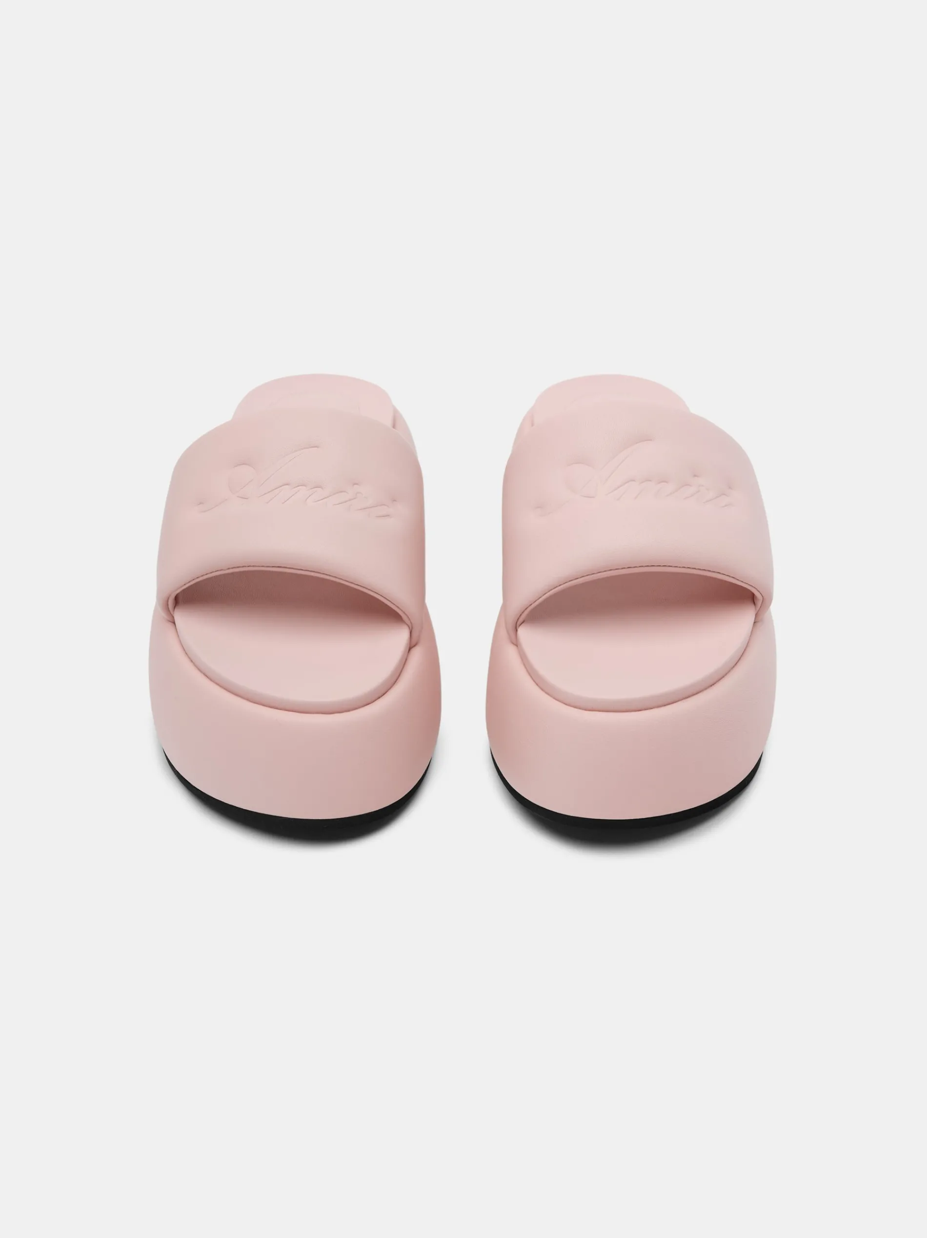 AMIRI Sandals|Sandals<WOMEN'S SCRIPT PLATFORM SANDAL Pink