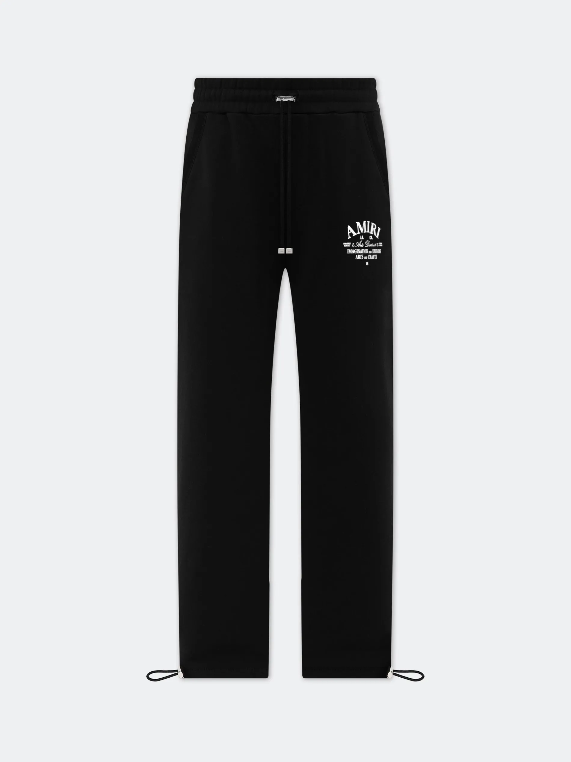 AMIRI Shorts & Sweatpants|Jersey<WOMEN'S ARTS DISTRICT FLARE SWEATPANT BLACK
