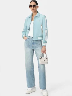 AMIRI Outerwear<WOMEN'S BONES JACKET Harbor Blue