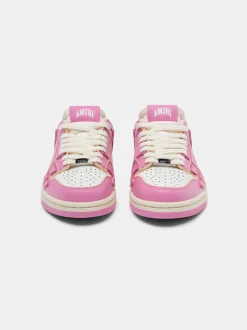 AMIRI Sneakers|Sneakers<WOMEN'S COLLEGIATE SKEL-TOP LOW Fuchsia Pink White