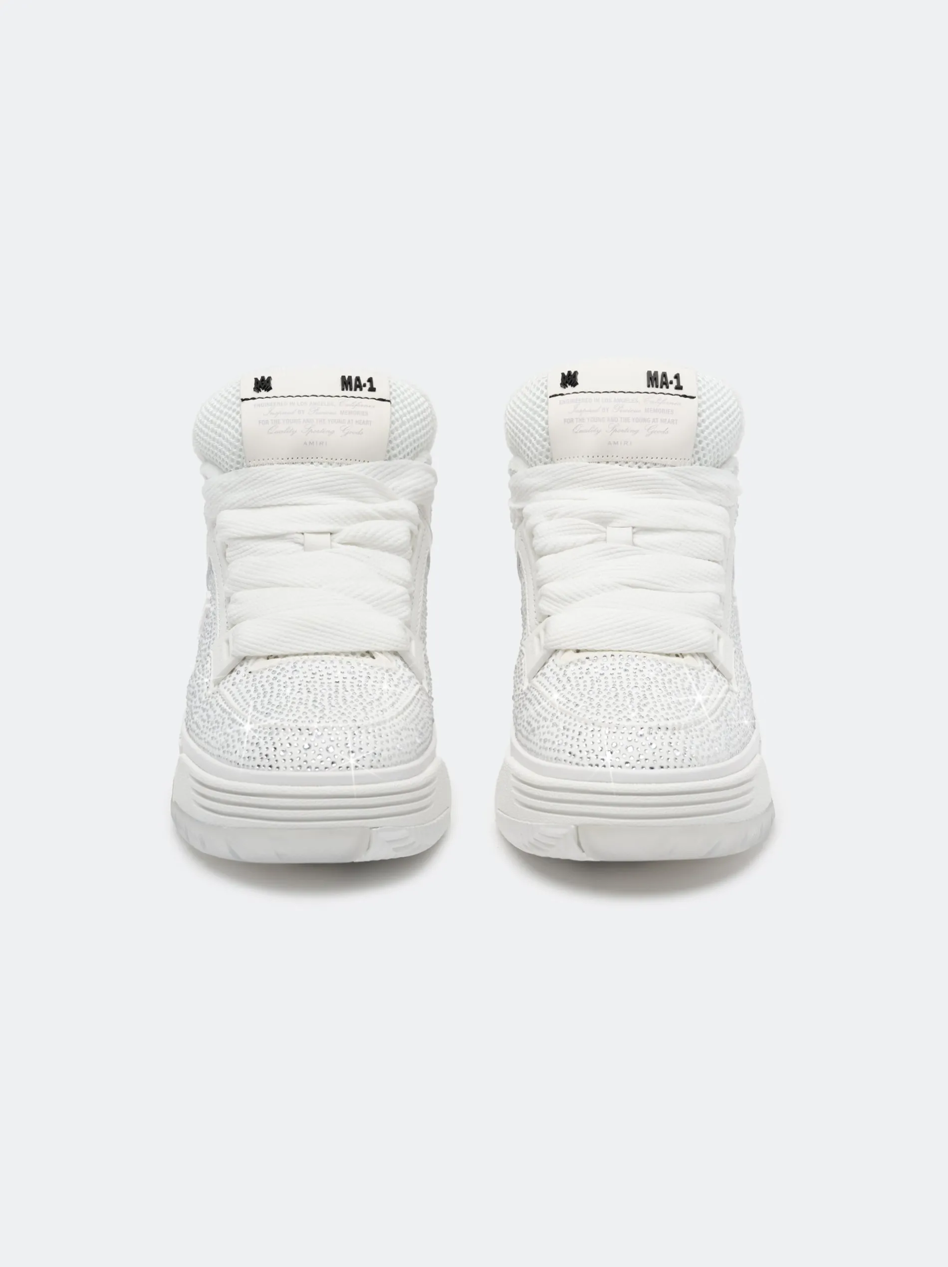 AMIRI Sneakers|Sneakers<WOMEN'S CRYSTAL MA-1 White