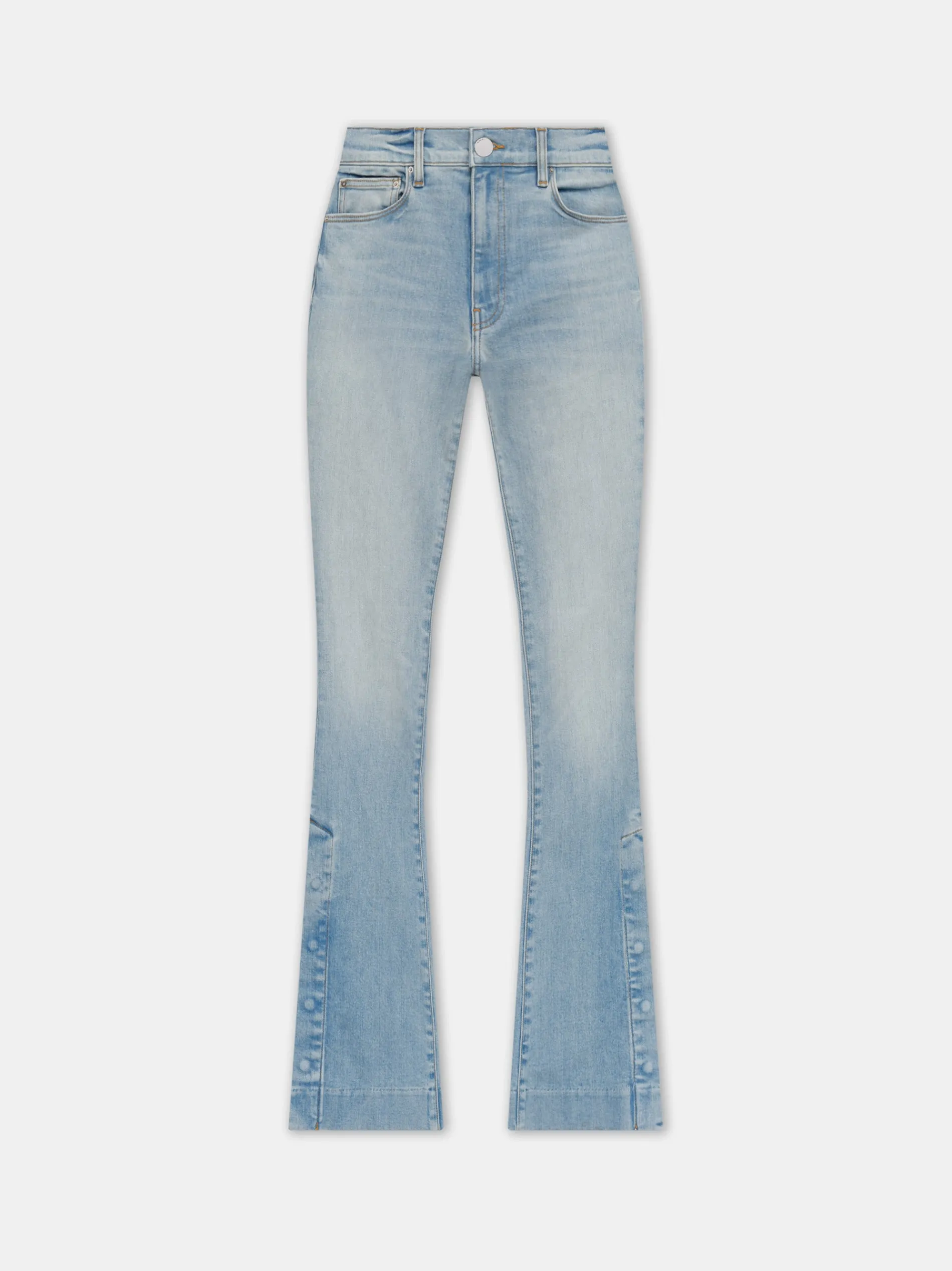 AMIRI Denim<WOMEN'S KICK FLARE Light Indigo