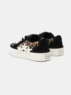 AMIRI Sneakers|Sneakers<WOMEN'S LEOPARD SUNSET SKATE LOW BLACK