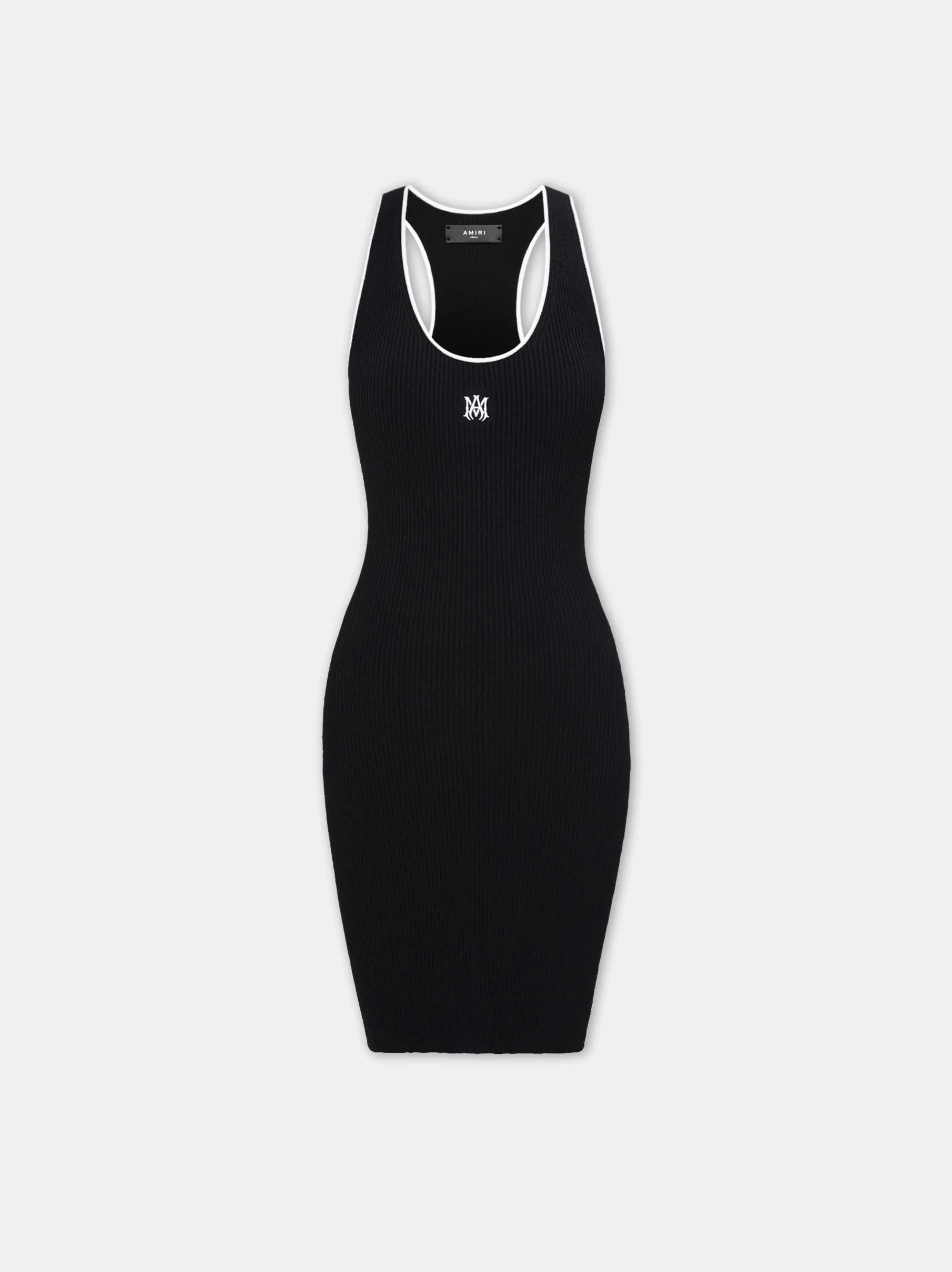 AMIRI Knitwear|Dresses<WOMEN'S MA MINI DRESS BLACK