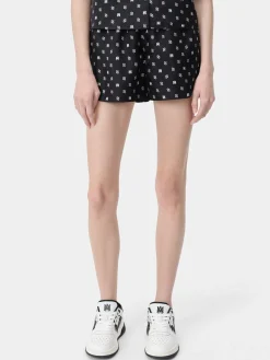 AMIRI Shorts & Sweatpants<WOMEN'S MA PAISLEY BOXER SHORT BLACK