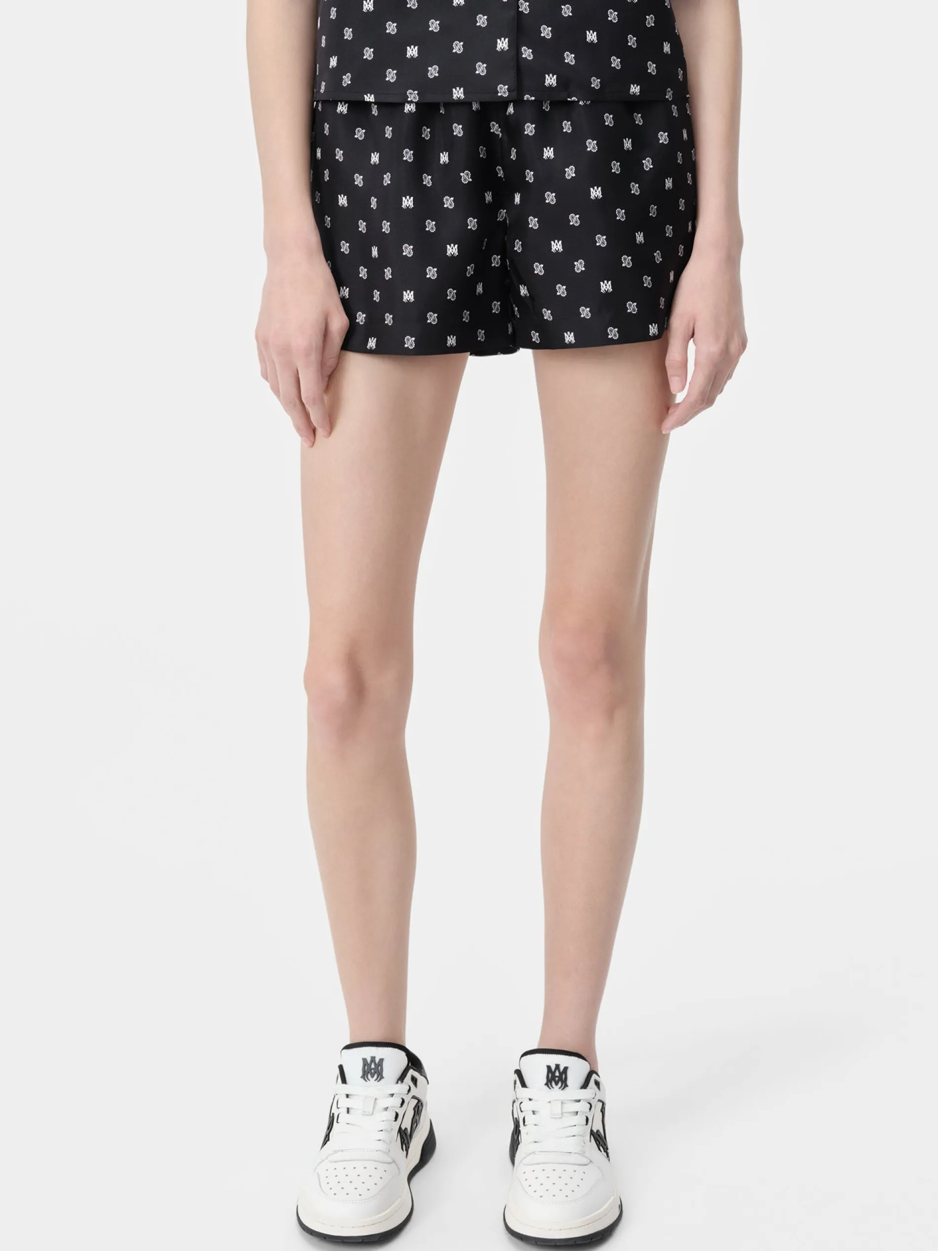 AMIRI Shorts & Sweatpants<WOMEN'S MA PAISLEY BOXER SHORT BLACK