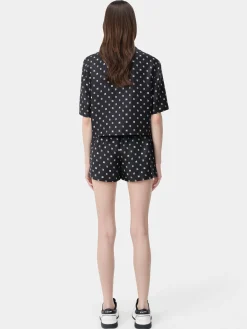 AMIRI Shorts & Sweatpants<WOMEN'S MA PAISLEY BOXER SHORT BLACK