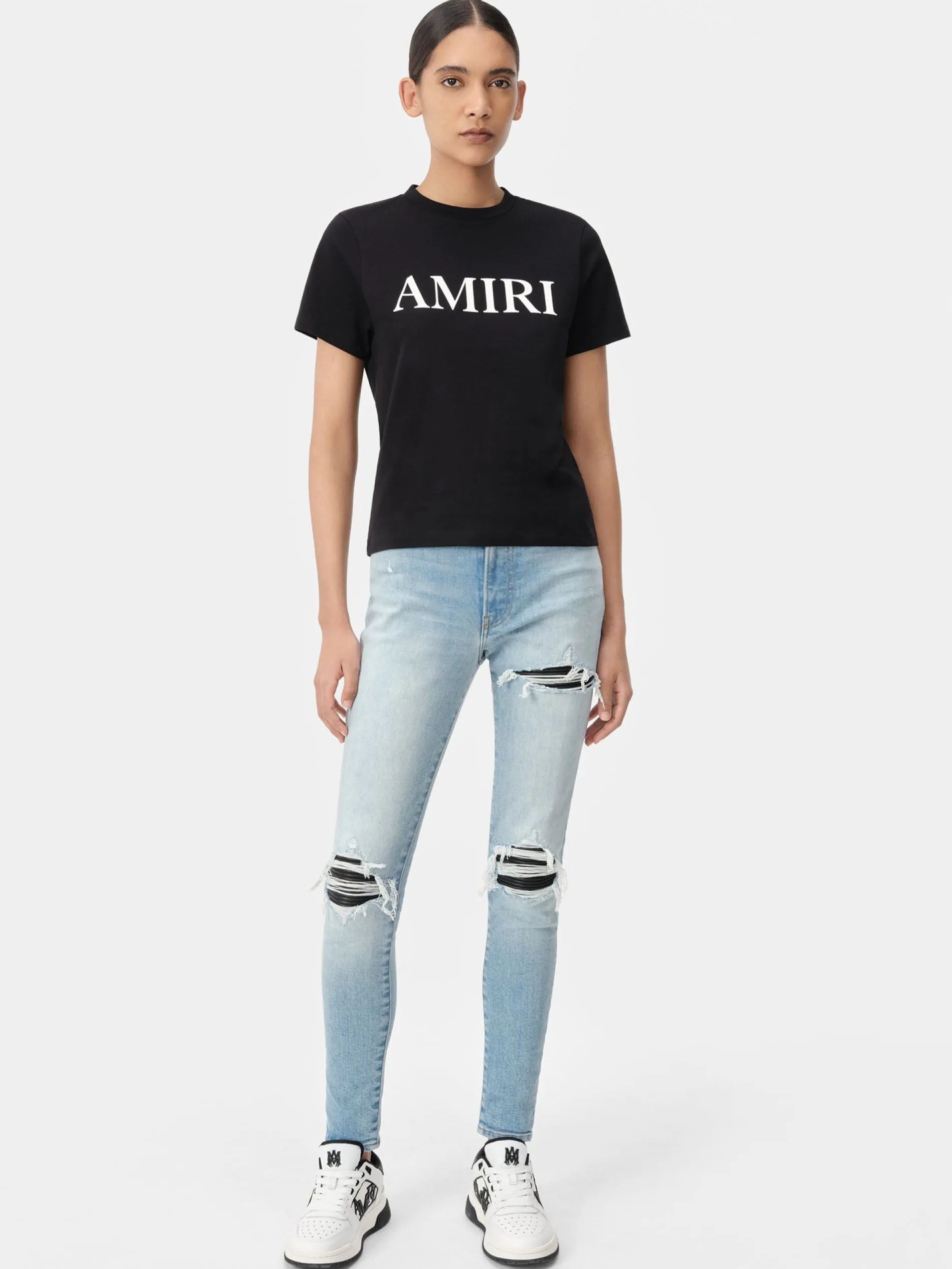 AMIRI Denim<WOMEN'S MX1 Antique Indigo