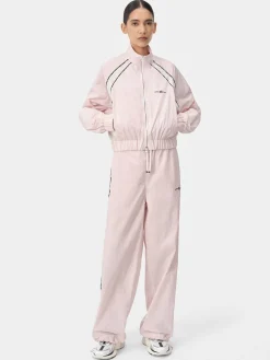 AMIRI Activewear|Outerwear<WOMEN'S RAGLAN MA TRACK JACKET Rosewater