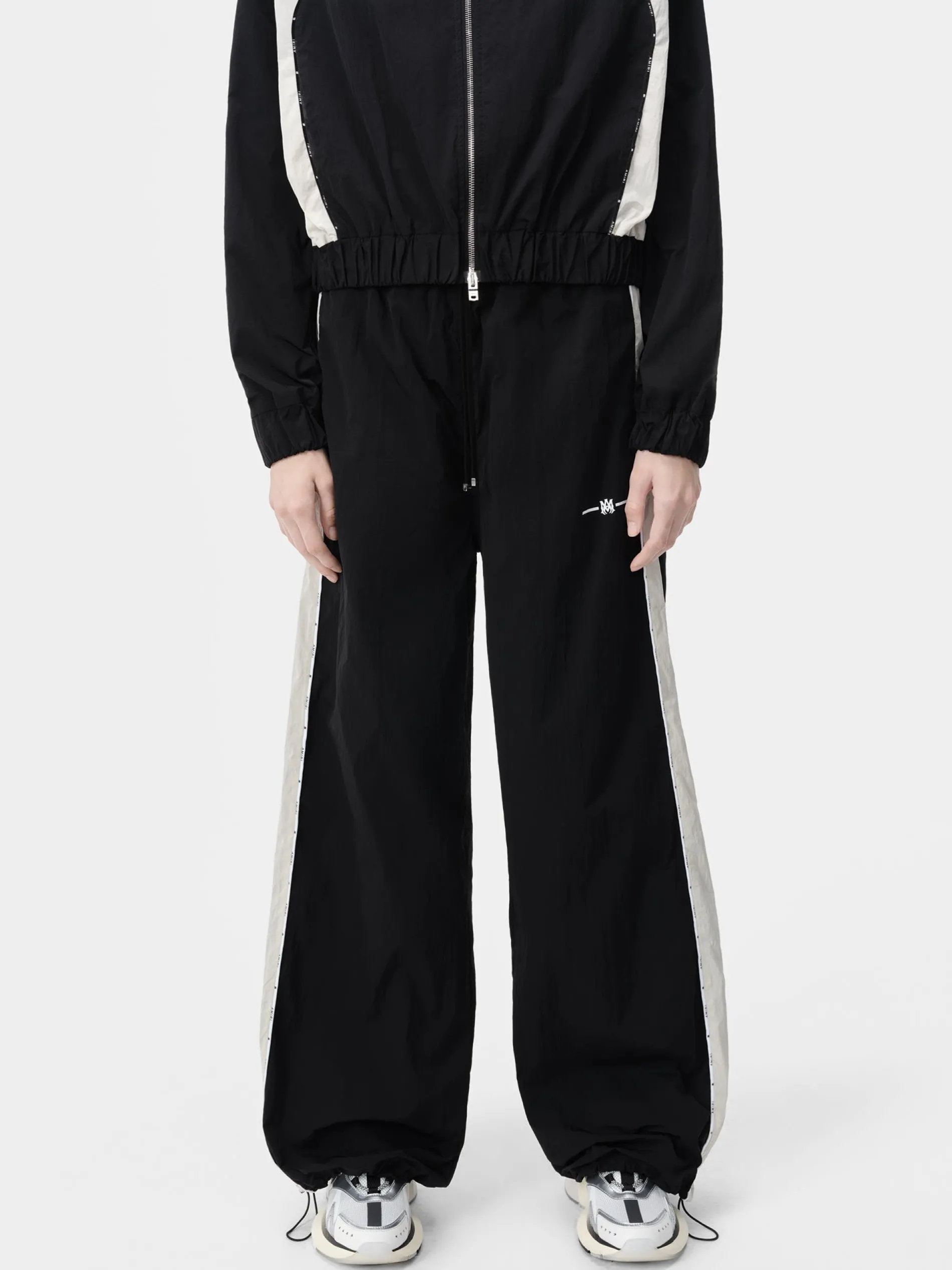 AMIRI Activewear|Pants<WOMEN'S RAGLAN MA TRACK PANT BLACK