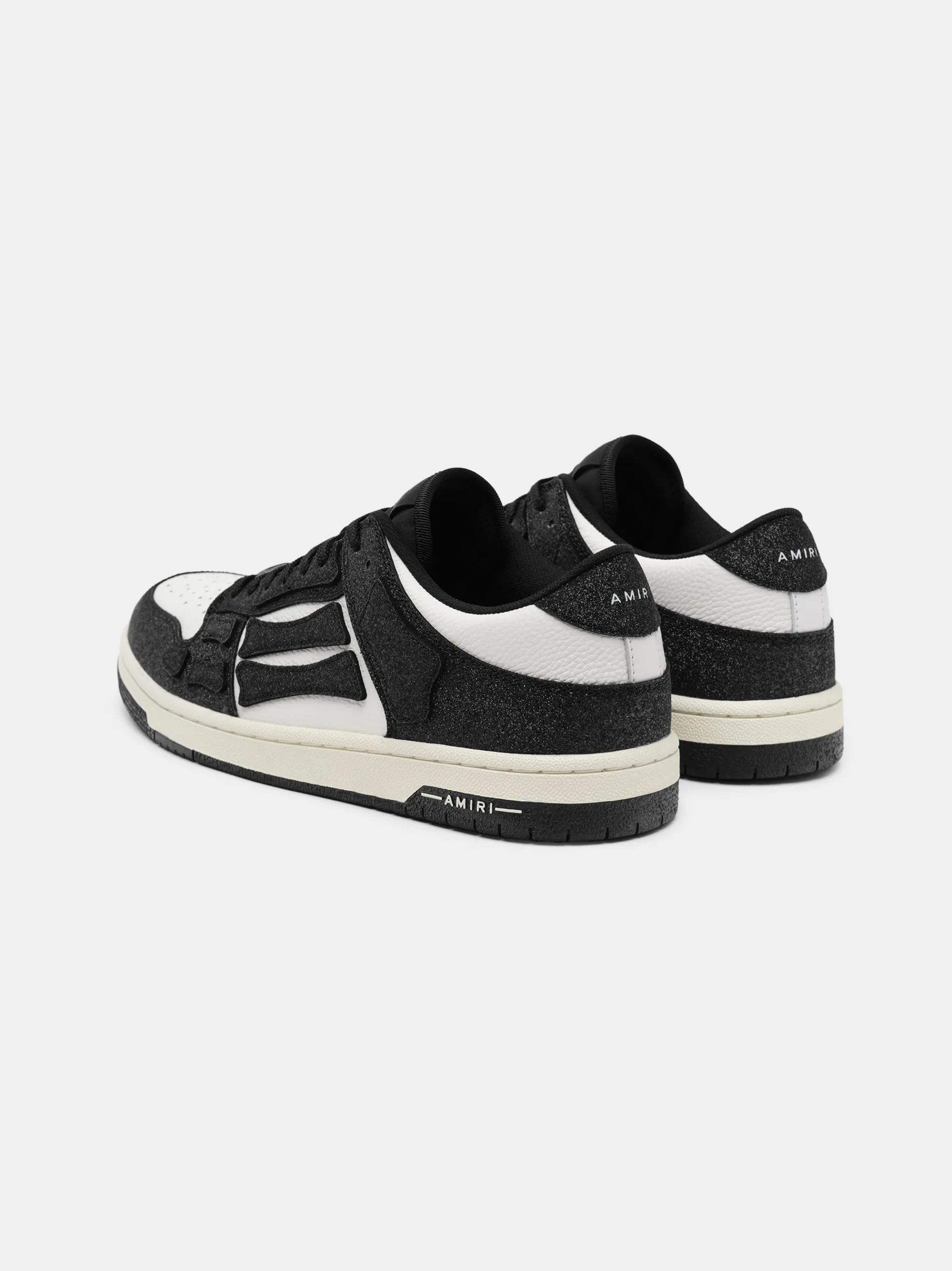 AMIRI Sneakers|Sneakers<WOMEN'S SHIMMER SKEL-TOP LOW BLACK