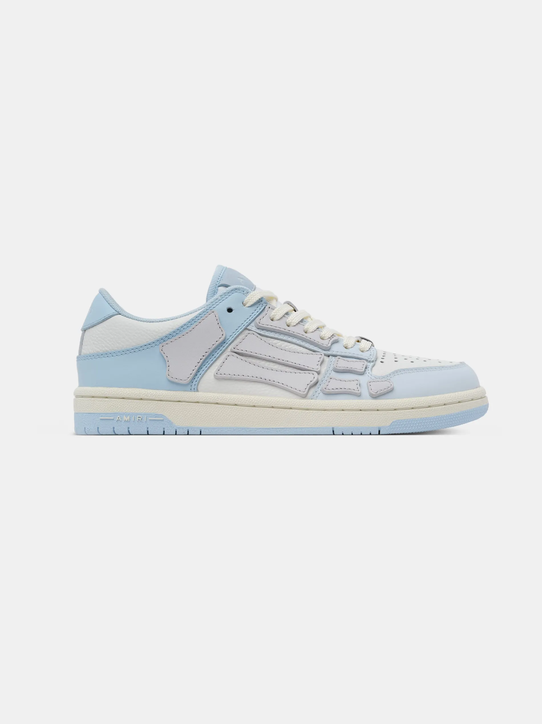 AMIRI Sneakers|Sneakers<WOMEN'S TWO-TONE SKEL TOP LOW Blue White Grey